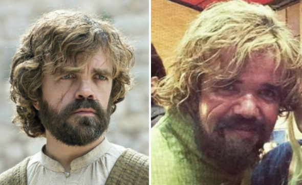 1. Tyrion/Peter Dinklage – neznámý herec