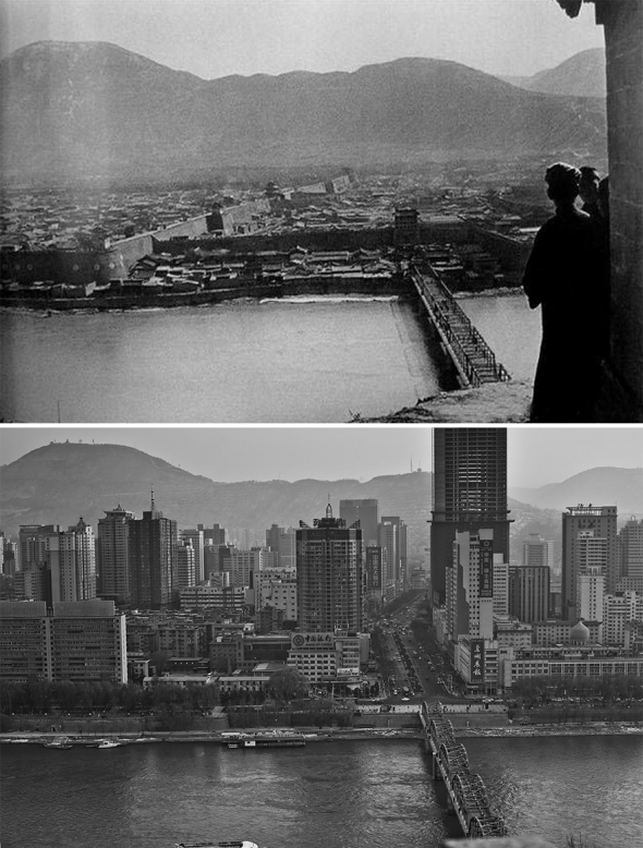 12. Lan-čou v roce 1930 a 2016