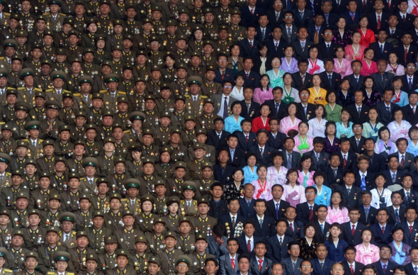 3. Oslava 100. výročí narození politického vůdce Severní Korey Kima Ir-sena