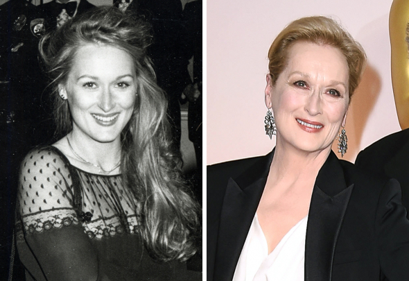 4. Meryl Streep 1979 a v roce 2015