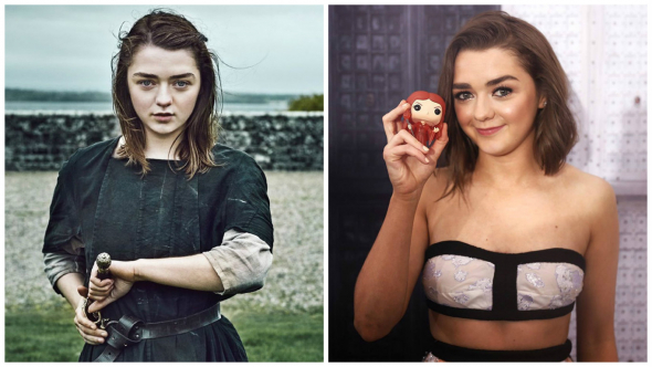 5. Arya Stark — Maisie Williams