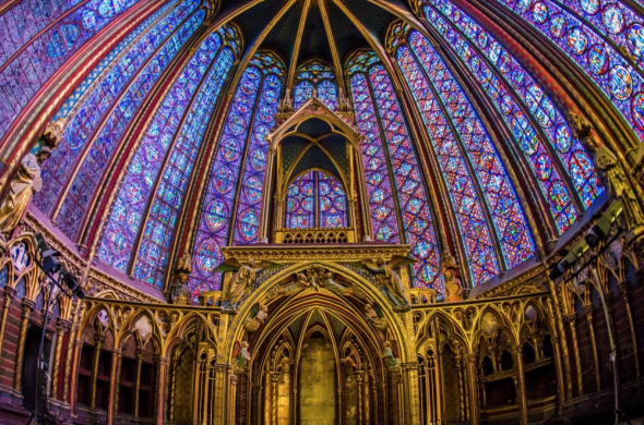 2. Sainte Chapelle v Paříži