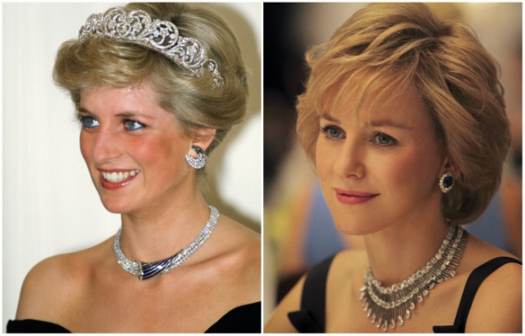 7. Naomi Watts jako princezna Diana ve filmu Diana