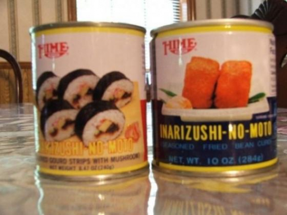 5) Sushi z konzervy