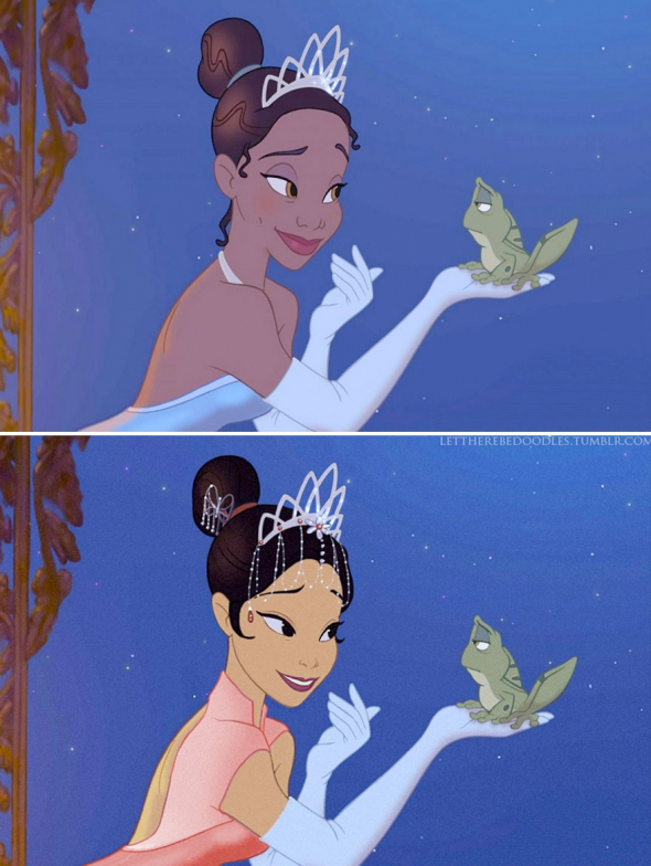 5. Tiana (Princezna a žabák)