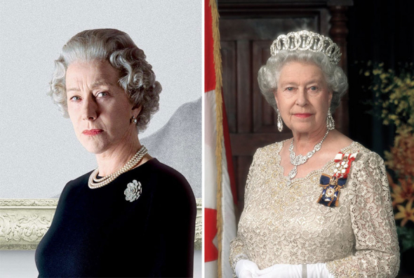9. Hellen Mirren jako Královna Alžběta II. ve filmu Královna