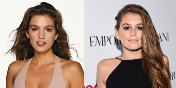 8. Cindy Crawford a Kaia Gerber