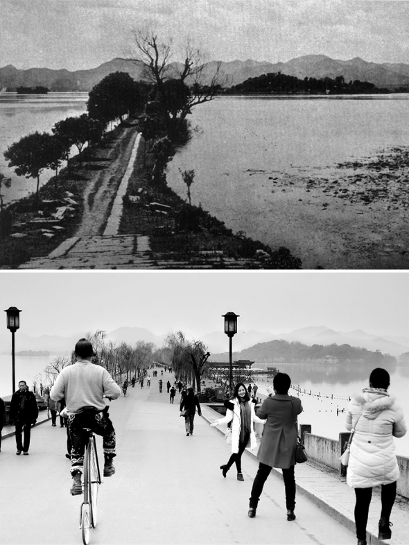 7. Chang-čou v roce 1990 a 2016