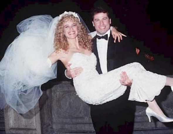 John Travolta a Kelly Preston (1991)