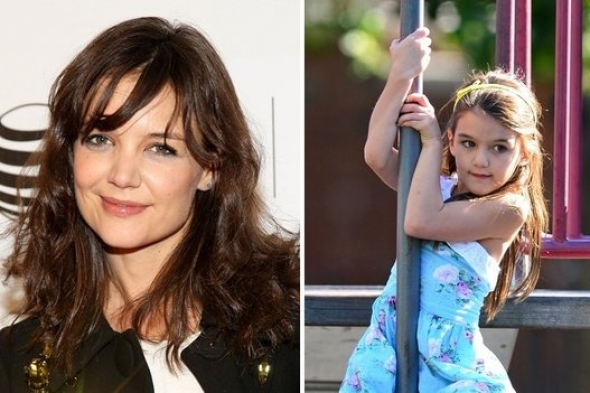 Katie Holmes a její dcera Suri 