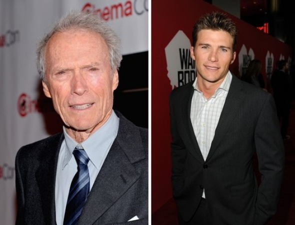 Clint Eastwood a jeho syn Scott