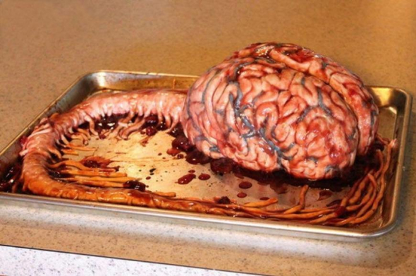Sladký mozek na talíři