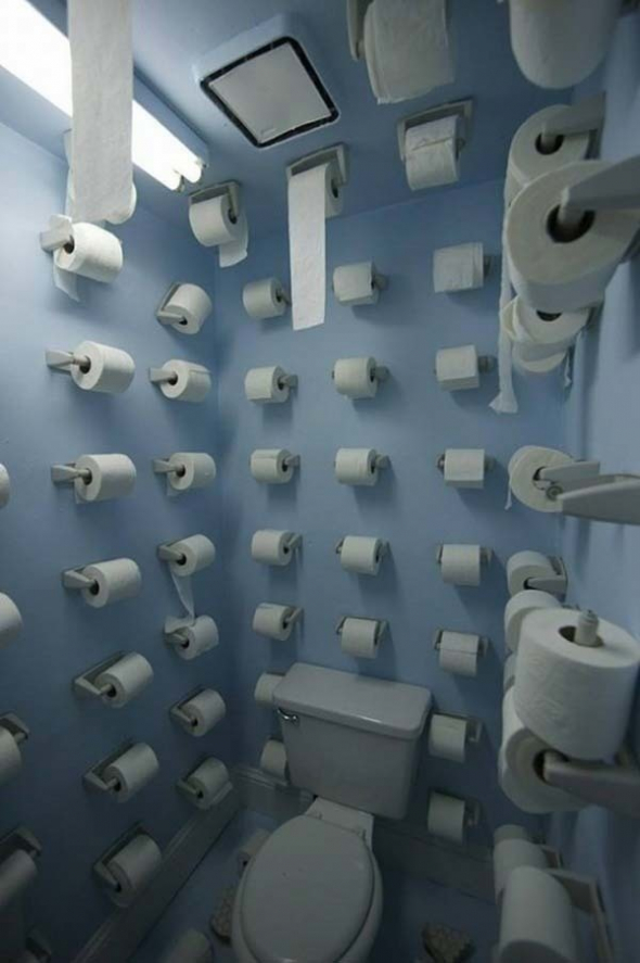 Odteď vám už nikdy nedojde toaletní papír!