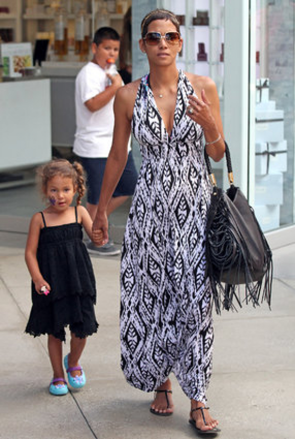 Halle Berry a její dcera Nahla