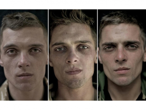 Tváře vojáků jako by zestárly mnohem rychleji, než by měly