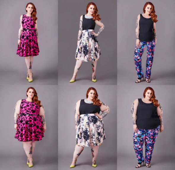 Plus size modelka Tess Holliday se stala terčem útoku na Instagramu, kdy její tělo bylo upraveno ve Photoshopu.