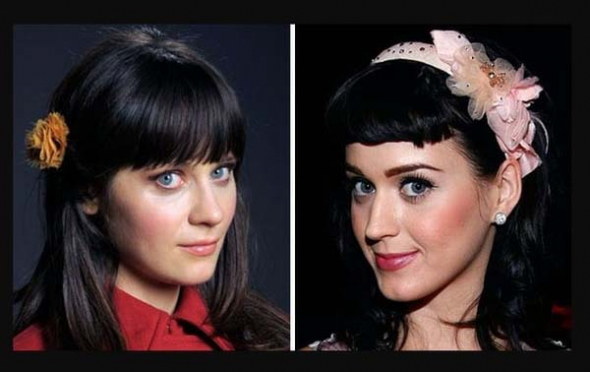 8. Zooey Deschanel &amp; Katy Perry