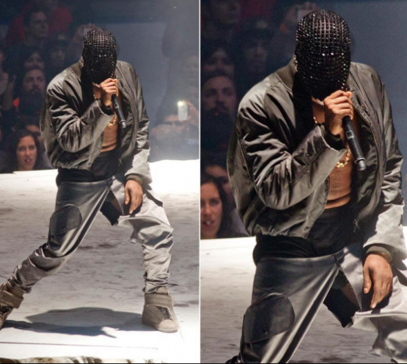 Kanye Westovi praskly při představení kalhoty...