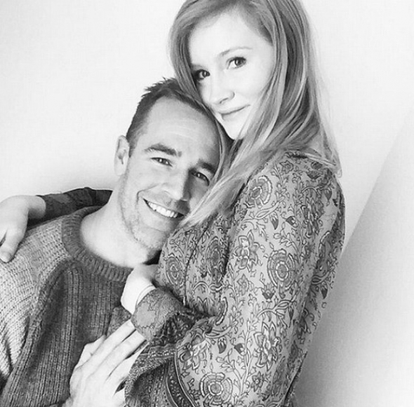 Kimberly a James Van Der Beek