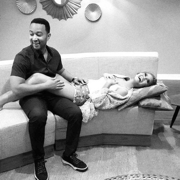 Chrissy Teigen a John Legend