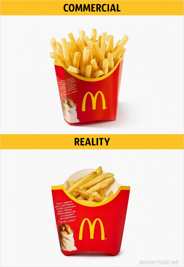 3. McDonald’s - hranolky