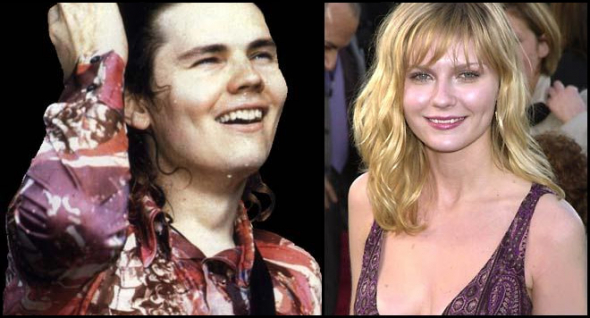 16. Billy Corgan a Kirsten Dunst