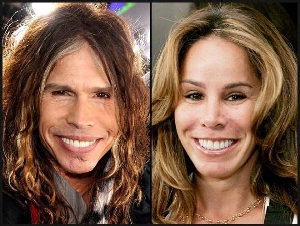 19. Steven Tyler a Melissa Rivers