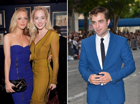 Lizzy, Victoria a Robert Pattinson