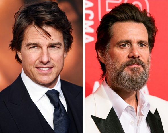 Tom Cruise a Jim Carrey - 54 let