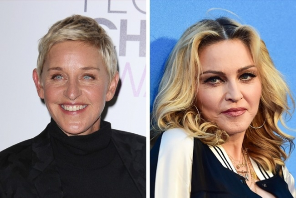 Ellen DeGeneres a Madonna- 58 let