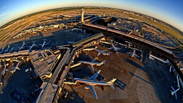 7. Chicago (ORD), Chicago O’Hare International Airport – 70 milionů odbavených osob