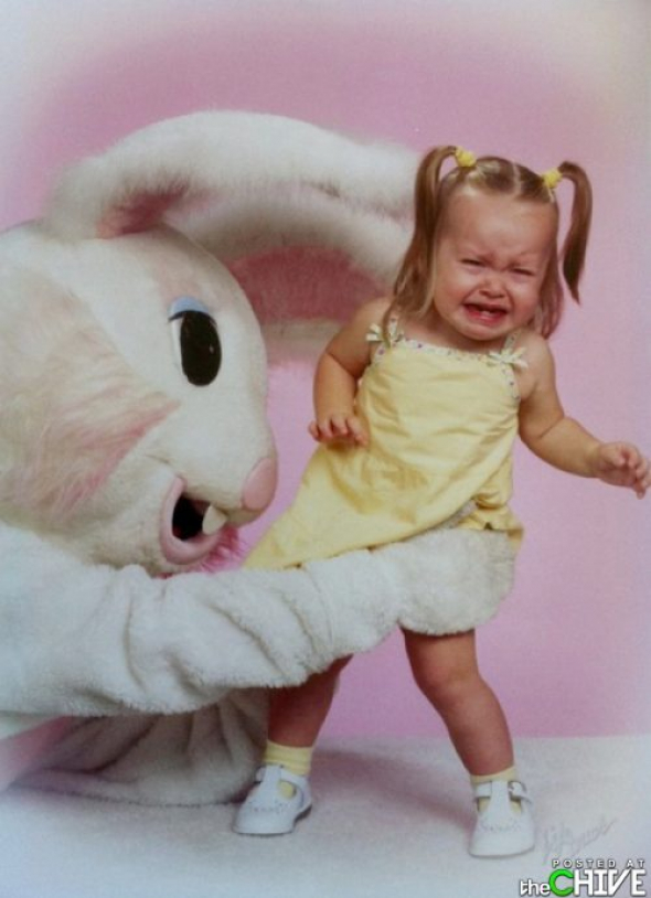 Občas jsou Velikonoce pro děti opravdovým hororem...