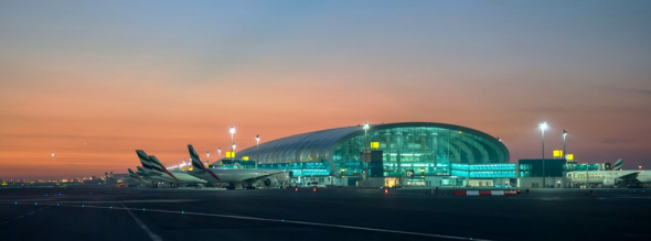 6. Dubaj (DCG), Dubai International Airport – 70,5 milionů odbavených osob 