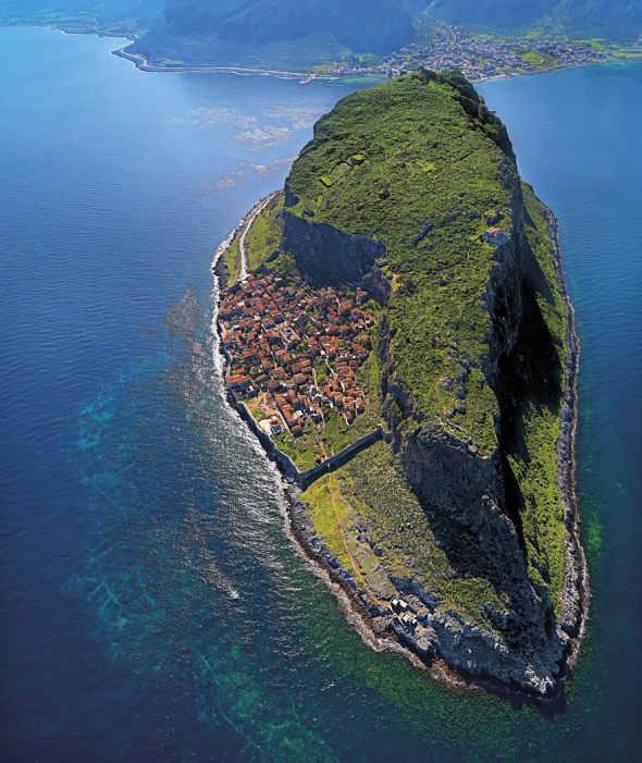 13. Monemvasia, Řecko