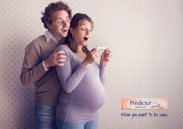 2# Povedená reklama. Tak teď máte skutečnou jistotu, že čekáte potomka...