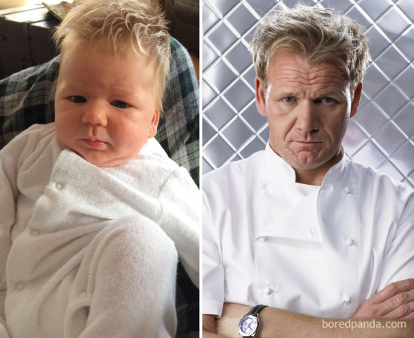 6# Bude tenhle klučina taky jednou tak slavný a výbušný kuchař jako Gordon Ramsey?