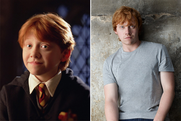 Rupert Grint alias Ron Weasley