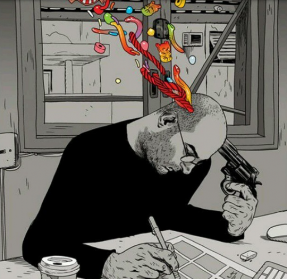 Bez příkras, pěkně natvrdo, tak zobrazují svět ve svých ilustracích izraelští umělci Tomer Hanuka a Asaf Hanuka