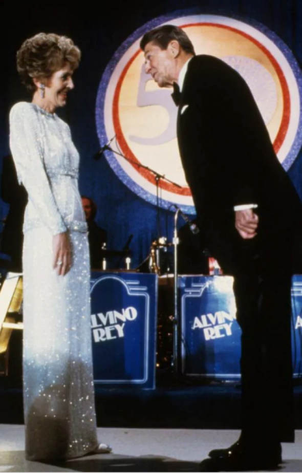 1985 a Nancy Reagan podruhé