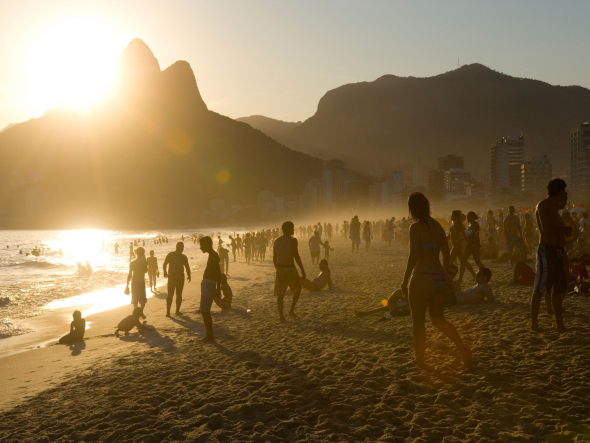 3. Pláž Ipanema, Rio de Janeiro/Brazílie