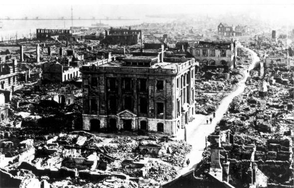 5. Kantó, Japonsko, rok 1923, 7,9 Richterovy stupnice - 142 800 obětí