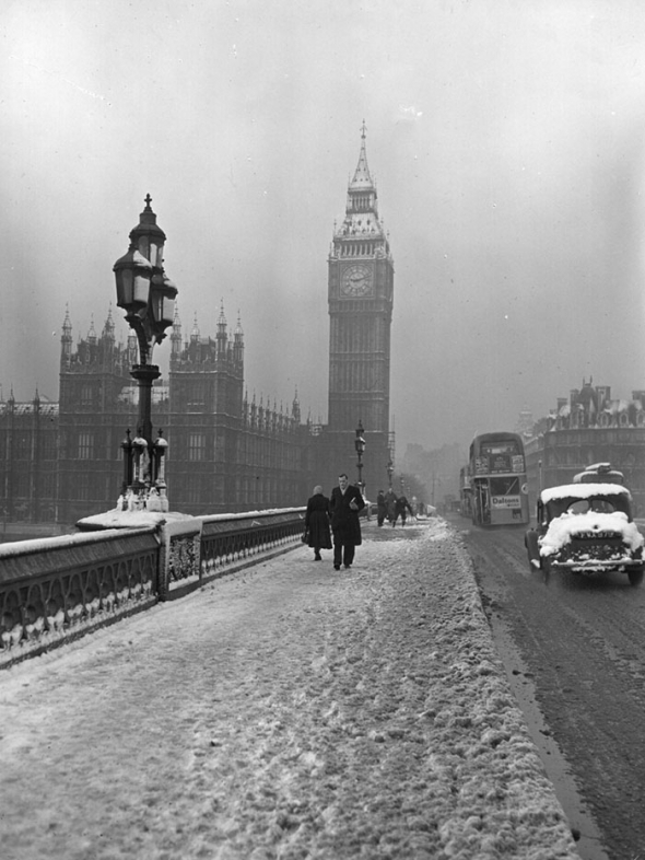 6. Westminster Bridge 14. ledna 1955