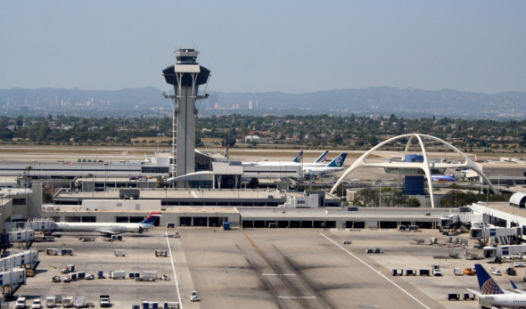 5. Los Angeles (LAX), Los Angeles International Airport – 70,7 milionů odbavených osob 