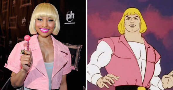 Nicky Minaj, nebo He-man?