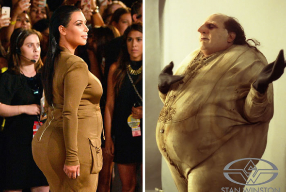 Kim Kardashian, nebo Danny DeVito jako Tučňák?