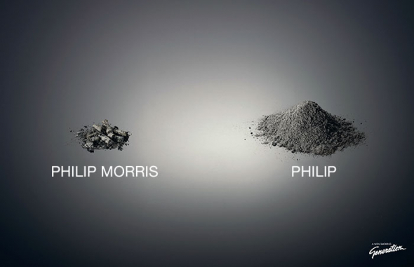 Nalevo: Philip Morris. Napravo: Philip.