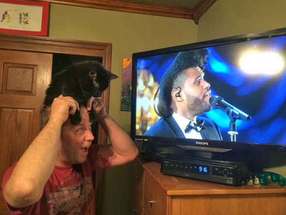 Zpěvák The Weeknd, nebo tento ‚Catman‘?