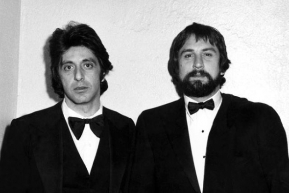 Al Pacino a Robert De Niro ve stejných smokincích