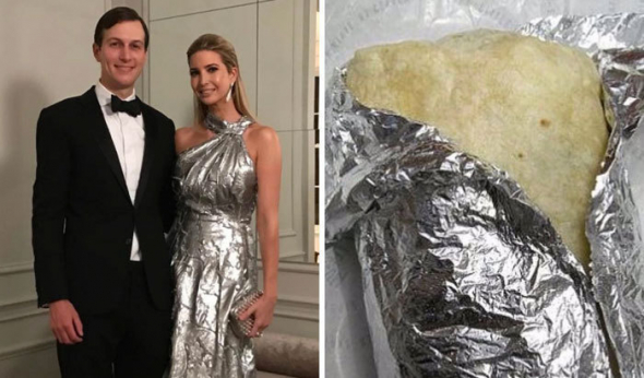 Ivanka Trump, nebo tohle burrito?