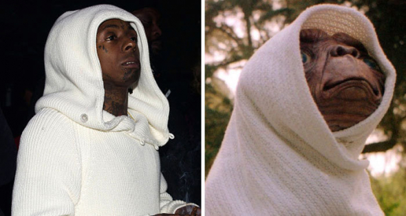 Lil Wayne, nebo E.T.?